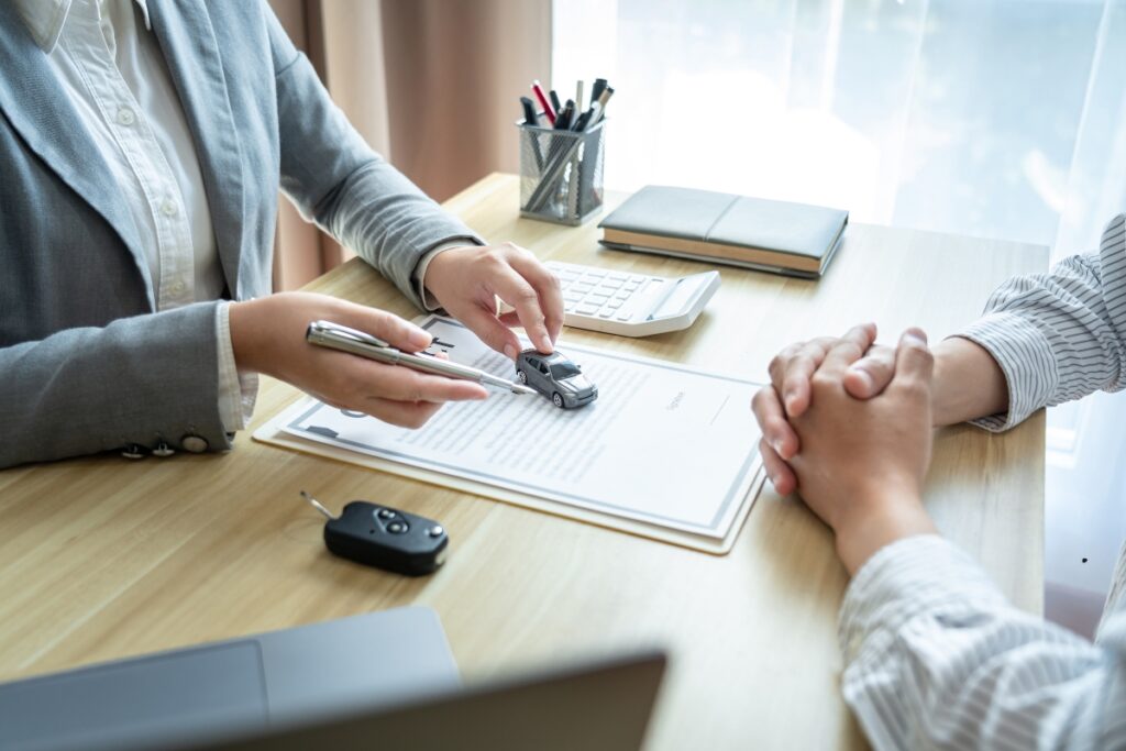 Person checking their credit score before applying for a car loan in Australia