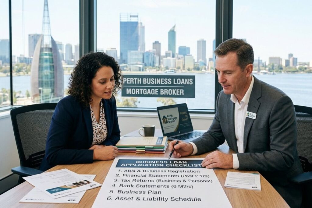 Business loan application checklist for a Perth small business